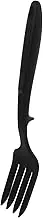 MUCKLILY Silicone Cooking Fork with Long Handle Heat Resistant Nonstick Utensil for Stirring Mixing Serving Pasta Fork for Kitchen Use Versatile Cooking Tool