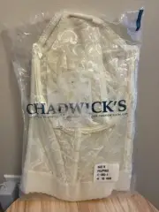 Chadwick’s Of Boston Ivory Lace Bra Corset Lingerie 27-5043-8 Sz 44DD Straps NEW