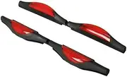 Baceyong 2x Car Door Protectors Reflectors Door Guards Prevent Scratches Edges Protection