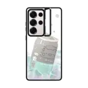 Galaxy S25 Ultra Impact Ring Stand Case Premium Soda by Muffin Corner