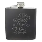 Scottish Lion Shot & 6 Ounce Flask Set
