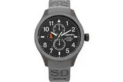 Superdry SYG110E Unisex Watch - Timeless Elegance in Grey & Black