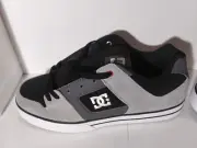DC Pure Black/Grey/Red 13 Lo Top