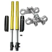 735mm Upside Down Front End Forks Shock Triple Tree Pit Atomik Bike 125cc 150cc