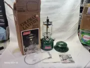 NOS new in box unfired Coleman green 200a Single mantel Lantern 2 81 Feb 1981
