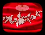 Cake Decorating Fondant baking Mold tool Polymer Clay Cake Border lace mold 5