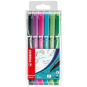 Stabilo Sensor Fineliners Assorted 6 Pack