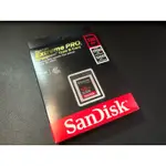 全新SANDISK EXTREME PRO CFEXPRESS TYPE B 128GB 記憶卡