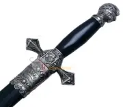 21" Mason Knights of Templar St. John Sword Historic Dagger