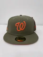 Washington Nationals MLB Alpha Industries New Era Fitted Cap Hat 7 1/2