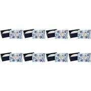 8x LVD Soap Blue Floral Teacher Decorative Scented Keepsake Gift With Box 9x6cm