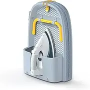 Joseph Joseph Pocket Folding Space-Saving, Compact Table-top Ironing Board Regular, Grey/Yellow