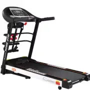 NNEDSZ Electric Treadmill 450mm 18kmh 3.5HP Auto Incline Home Gym Run Exercise M