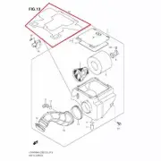 NEW OEM SUZUKI QUADRACER LT-R 450 AIR CLEANER DUST COVER GUARD