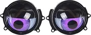 Devil Eye Headlights - LED Dynamic Devil Eye Car 12V Headlights - Projector Lens Lamp for Most, WiFi Control LED Lamp Led Automotive Headlight Bulbs