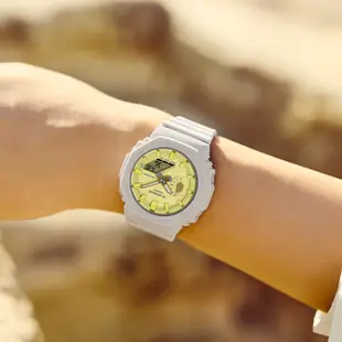 CASIO 卡西歐 G-SHOCK 大地色調 植物設計 雙顯腕錶 母親節 禮物 42.9mm / GMA-S2100NC-4A