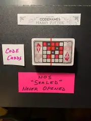 HARRY POTTER CODENAMES Code Cards SEALED NOS 2018 FREE SHIPPING Vlaada Chvatil