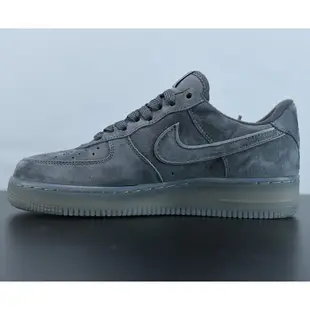 Nike Air Force 1 07 LV8 Suede AF1 灰麂皮 3M反光 男女 AA1117-900