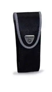 Swiss Army Black Nylon Belt Pouch for 111mm 2-3 Layers, Victorinox 4.0547.3 New
