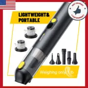 Car Vacuum Cleaner Fit Auto Mini Portable Wet Dry Handheld Duster 12V 120W 14kPa