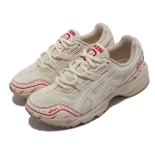 Asics 休閒鞋 GEL-1090 復古慢跑鞋 米白 紅 亞瑟士 韓國主打 男鞋 女鞋 1203A159200