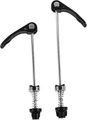 Upgrade Your Bike 2-Piece Quick Release Skewers Set Front Rear Skewer Springs for Enhanced Stability Efficiency