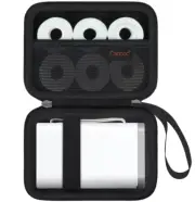 Canboc Hard Case for Label Maker, Black, BRAND NEW