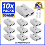 Atem Power 10 x Anderson Style Plug Connectors 50 AMP 12-24V 6AWG DC Power Tool