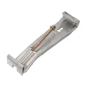Reliable 5 Inch Aluminum Gutter Hanger With Clip And Screw For K Style Gutters