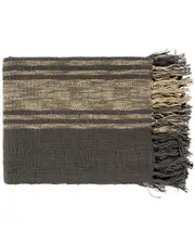 Surya Bramble X-Large Fringe Throw