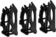 Toddmomy Long Lasting Dumbbell Rack 3pcs Fitness Equipment Storage Weight Holder Stand