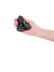 Renegade Alpine Vibrating Butt Plug Black