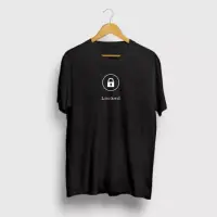 在飛比找蝦皮購物優惠-Minimal T 恤 LOCKED T-SHIRT 絲網印