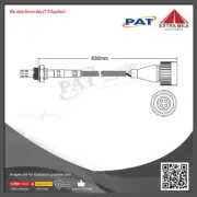 PAT Pre-Cat. Oxygen Sensor For BMW 325i E30 2.5L 6CYL M20 B25 - EGO-163