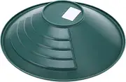 Gold Pan, 260mm Green Classifier Washing Tray Accessory, Designed for Manual Gold Panning Tool, Suitable for Remote Areas, Easily Spot in Rivers, 90° Shallow Efficient