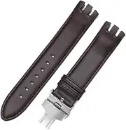 YCBFGAZATK Soft Comfortable Replace Watchband Fit For Swatch Yts401/402403g Accessories Curved Interface 20mm Wrist