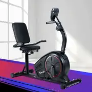 Adjustable Recumbent Exercise Bike Magnetic Flywheel Home Gym Fitness Trainer