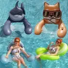 Inflatable Foldable Floating Bed Float Chairs Beach Swimming Pool Raft Water Toy