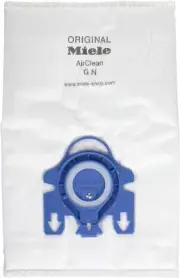 Miele AirClean 3D Efficiency Dust Bag, Type GN, (2 Boxes = 8 Bags & 4 Filters)