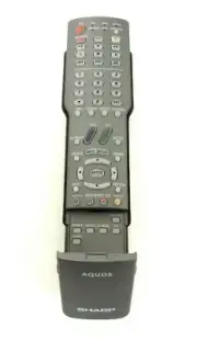 SHARP GA468WJSA TV Remote Control LC-32D50U , LC-37D90U , LC-57D90U