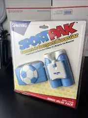 Spalding Sport Pak Camera Compact Binocular S35HK Brand New Sealed Blue Toy