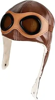 [Ewanda store] Ewada Store Baby Kids' Pilot Aviator Hat Warm Hat Cap Winter Earmuffs Hats with Goggles for Kids Boys Girls