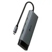 TP-Link UH7020C USB-C 7-in-1 Multi-Port Hub 4K/60Hz HDMI / PD 100W / SD/microSD Card Reader / USB-C 3.0 x2 / USB-A 3.0 x2 [UH7020C]