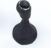 Car Gear Shift Knob 5/6 Speed Gear Stick Shift Knob Gator Boot Cover Case for VW for Transporter T5 T5.1 T6 Gp 2003-2014 2015 Shift Knob