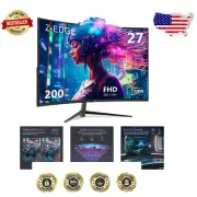 Ergonomic 27-Inch Curved Gaming Monitor - 200Hz, HDMI & DisplayPort Connectivity