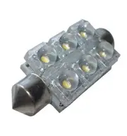 LED Festoon 42mm Replacement Bulb Cool White 12V Volt Caravan Light Accessories