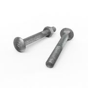 ZENITH M10 x 90mm Hot Dip Galvanised Cup Head Bolts & Nuts