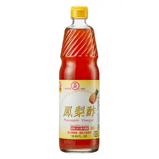 【工研醋】鳳梨醋 (濃縮水果醋) 600ml