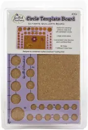 Quilled Creations Q304 Circle Template Board-5"X8"