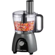 Russell Hobbs Food Processor - Fruit Vegetable Slicer Slicing Machine w/ Blender - Smoothie Maker
